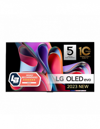 Телевизоры 65 OLED SMART TV LG OLED65G36LA, Galery Edition, 3840 x 2160, webOS, Black