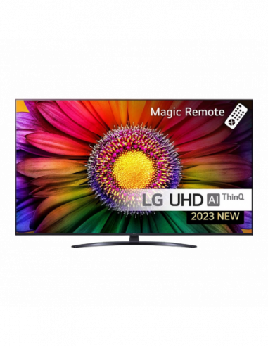 Телевизоры 43 LED SMART TV LG 43UR81006LJ, Real 4K, 3840 x 2160, webOS, Black