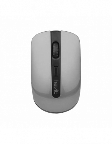 Mouse-uri Havit Wireless Mouse Havit HV-MS989GT, 800-1600dpi, 4 buttons, Ambidextrous, 1xAA, 2.4Ghz, BlackSilver