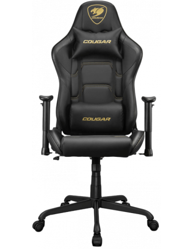 Игровые стулья и столы Cougar Gaming Chair Cougar ARMOR ELITE Royal BlackGold, User max load up to 120kg height 145-180cm