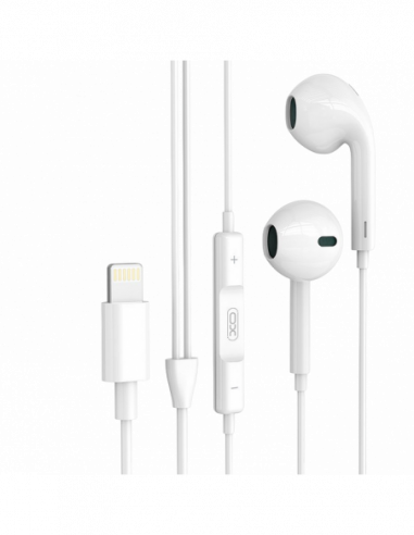 Căști XO XO earphones, EP70 Lightning, White