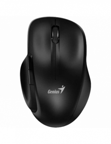 Мыши Genius Wireless Mouse Genius ERGO-8200S,1600 dpi, 5 buttons, Ergonomic, Silent, 1xAA, 65g.,Black