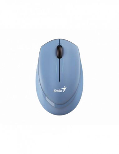 Mouse-uri Genius Wireless Mouse Genius NX-7009, 1200 dpi, 3 buttons, Ambidextrous, 65g., 1xAA, Blue Grey