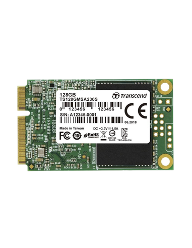 Накопитель SSD Transcend MSA230S, 128Гб, TS128GMSA230S