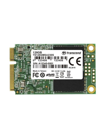 Накопитель SSD Transcend MSA230S, 128Гб, TS128GMSA230S