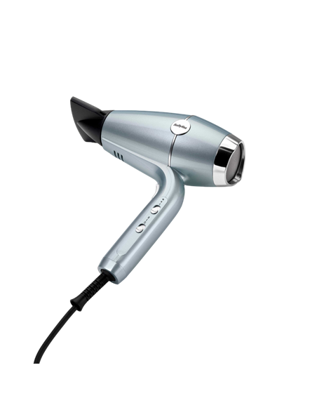 Фен BaByliss Hydro-Fusion D773DE, 2100 Вт, Голубой