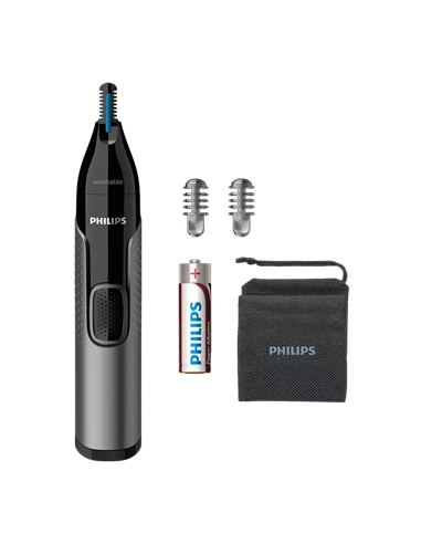 Trimmer pentru bărbați Philips Series 3000 NT3650/16, Negru | Gri