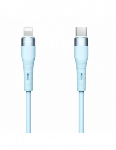 Кабель Lightning to Type-C Type-C to Lightning Cable Nilkin, Flowspeed, 1.2M, Blue