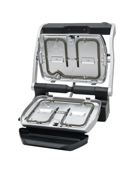 Электрический Гриль Tefal OptiGrill, 2000Вт, Нержавеющая сталь Электрический Гриль Tefal OptiGrill, 2000Вт, Нержавеющая сталь