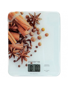 Cântar electronic de bucătărie Polaris PKS0832DG, Multicolor