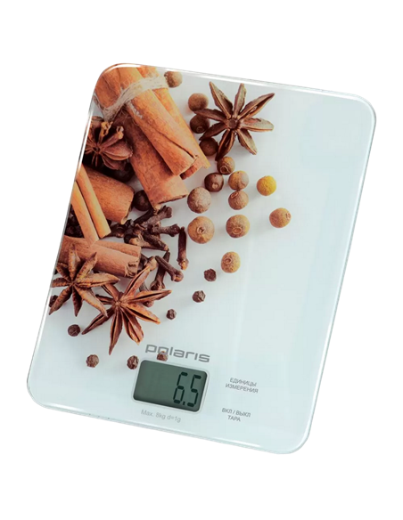 Cântar electronic de bucătărie Polaris PKS0832DG, Multicolor