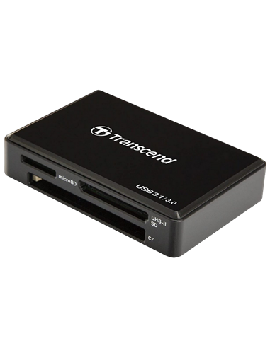 Кардридер Transcend TS-RDF9, micro-USB, USB Type-A, Чёрный