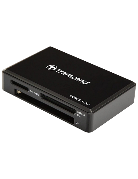 Кардридер Transcend TS-RDF9, micro-USB, USB Type-A, Чёрный