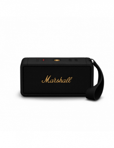 Marshall Marshall MIDDLETON Portable Bluetooth Speaker - Black and Brass