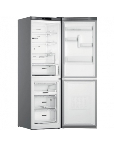 Frigider Whirlpool W7X 82I OX, 6th Sense, Oțel inoxidabil