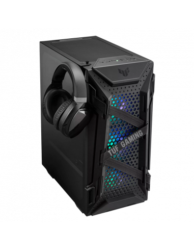 Компьютерный корпус ASUS TUF Gaming GT301, Midi-Tower, Без блока питания, Чёрный