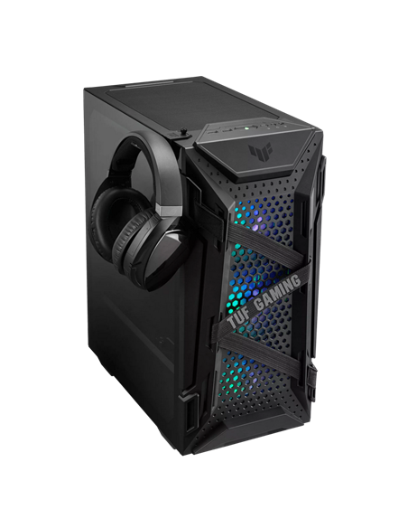Компьютерный корпус ASUS TUF Gaming GT301, Midi-Tower, Без блока питания, Чёрный