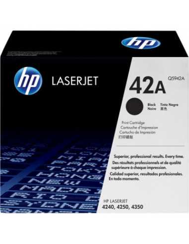 Cartuș laser HP HP 42A (Q5942A) Black Cartridge for HP LaserJet 1240- 4250- 4250N- 4250TN- 4250DTN- 4350- 4350TN- 4350DTN- 4350N