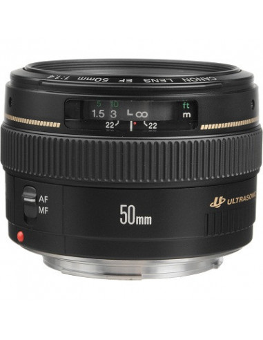 Optica Canon Prime Lens Canon EF 50 mm f1.4 USM (2515A012)