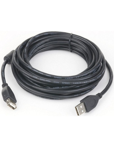 Кабели USB, периферия Cable Extension USB2.0-3m-Cablexpert CCF-USB2-AMAF-10- Premium quality- 3 m- USB2.0 A-plug A-socket- with 