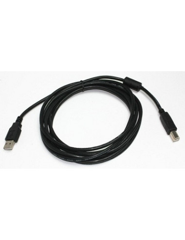 Кабели USB, периферия Cable USB2.0-1.8m-Cablexpert CCF-USB2-AMBM-6- Premium quality- 1.8 m- USB 2.0 A-plug B-plug- with Ferrite 