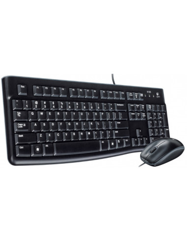 Tastaturi Logitech Logitech Desktop MK120 USB- Keyboard + Mouse- Retail-RUS