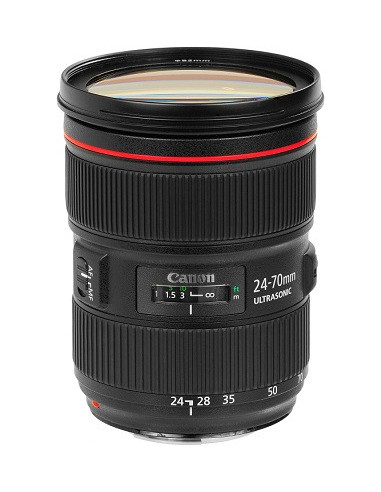Optica Canon Zoom Lens Canon EF 24-70 mm f2.8L II USM (5175B005)