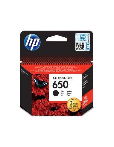 Cartuș de cerneală și cap de imprimare HP HP 650 (CZ101AE) Black Ink Cartridge for DeskJet 25153515 AiO- 360 pages