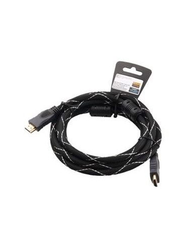 Cabluri video HDMI / VGA / DVI / DP Cable HDMI-2m-Brackton Professional K-HDE-BKR-0200.BS- 2 m- High Speed HDMI Cable with Ether