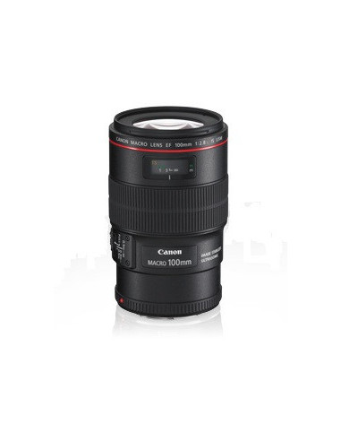 Optica Canon Prime Lens Canon EF 100 mm f2.8L IS USM Macro (3554B005)