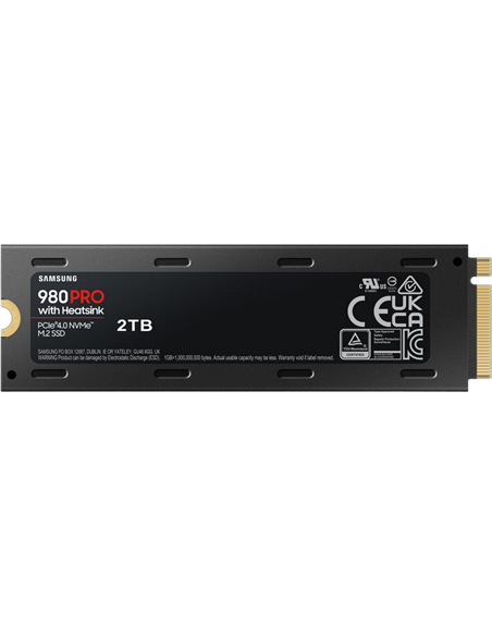 Накопитель SSD Samsung 980 PRO MZ-V8P2T0, 2000Гб