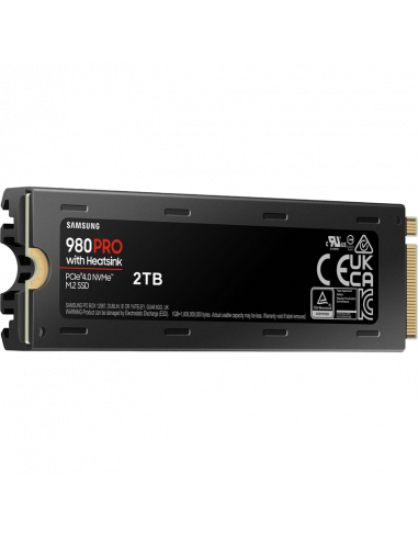 Накопитель SSD Samsung 980 PRO MZ-V8P2T0, 2000Гб