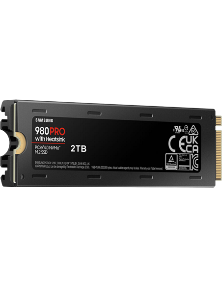 Накопитель SSD Samsung 980 PRO MZ-V8P2T0, 2000Гб