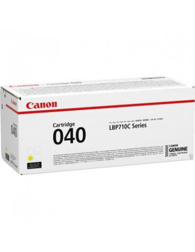 Cartuș laser Canon Laser Cartridge Canon 040 Y (0454C001)- yellow (5400 pages) for LBP-710CX712CX