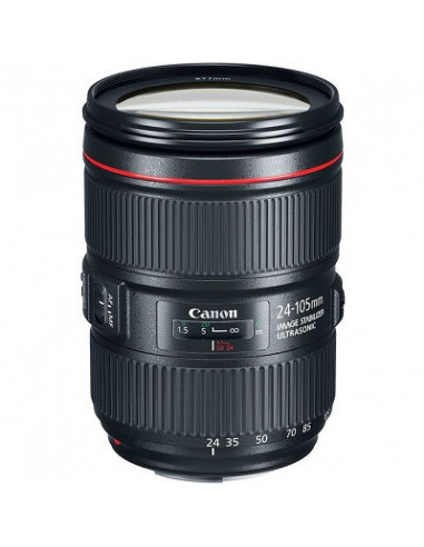 Optica Canon Zoom Lens Canon EF 24-105 mm f4L IS II USM (1380C005)
