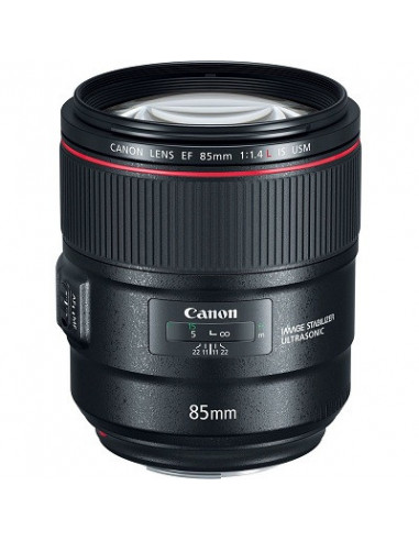 Optica Canon Prime Lens Canon EF 85 mm f1.4 L IS USM (2271C005)