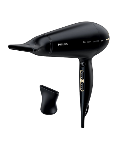 Uscător de păr Philips Prestige Pro HPS920/00, 2300 W, Negru