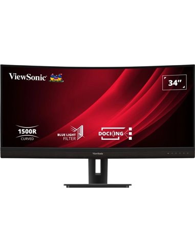 34.1” Monitor VIEWSONIC VG3456C / 4K / Curved / 100Hz / Black