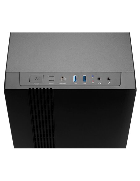 Carcasă PC Chieftec UK-02B-OP, Mini-Tower, ATX, Negru