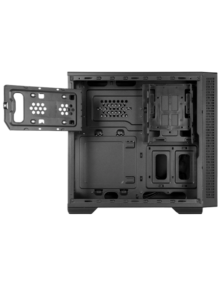 Carcasă PC Chieftec UK-02B-OP, Mini-Tower, ATX, Negru