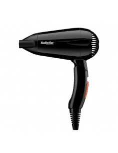 Uscător de păr compact BaByliss Travel Dry 5344E, 2000 W, Negru