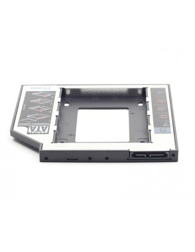 Accesorii HDD 3.5, huse externe Gembird MF-95-02- Slim mounting frame for 2.5 drive to 5.25 bay- for drive up to 12.7 mm