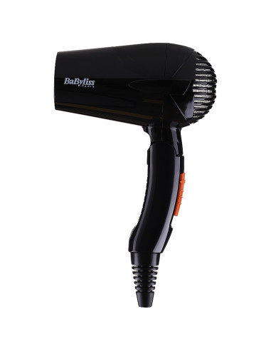 Компактный фен BaByliss Travel Dry 5344E, 2000 Вт, Чёрный