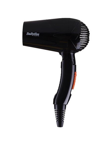 Компактный фен BaByliss Travel Dry 5344E, 2000 Вт, Чёрный Компактный фен BaByliss Travel Dry 5344E, 2000 Вт, Чёрный