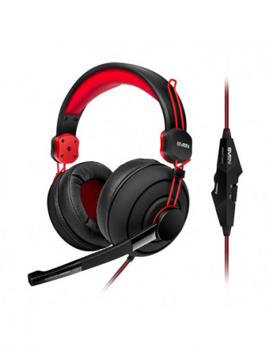 Căști SVEN SVEN AP-G888MV- Gaming Headphones with microphone- 3.5 mm (4 pin) or 23.5 mm (3 pin) stereo mini-jack (connector for