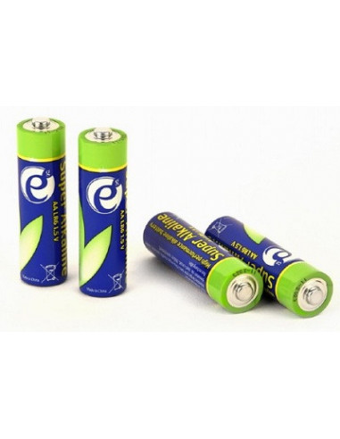 Батарейки AA, AAA - щелочные Gembird Alcaline Battery AA- 4pcs- Blister pack