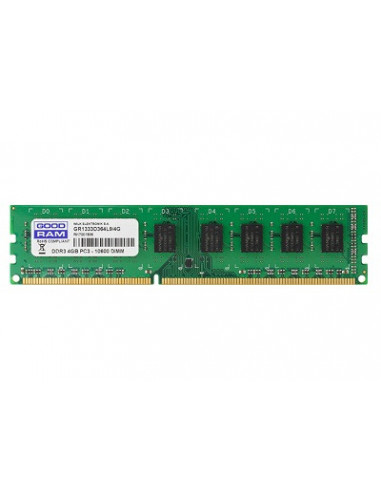 DIMM DDR3 SDRAM 4GB DDR3L-1600 GOODRAM- PC12800- CL11- Single Rank- 1.35V