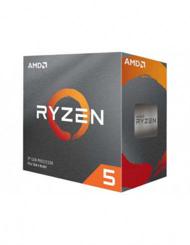 Процессор AM4 AMD Ryzen 5 3600- Socket AM4- 3.6-4.2GHz (6C12T)- 32MB Cache L3- No Integrated GPU- 7nm 65W- Box (with Wraith Stea