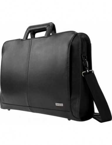 Genți 14.0 NB Bag-Dell by Targus Executive 14 Topload Notebook carrying case- PU coated leather- Black- 1.12 kg