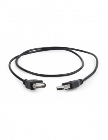 Cabluri USB, periferice Cable Extension USB CC-USB2-AMAF-75CM300-BK-0-75 m- USB 2.0 A-plug A-socket